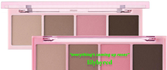 (One) LILYBYRED - MOOD IT PALETTE EDITION || رقم واحد ... .لمحبي الالوان زهريه او روزي وفرنا لك سيدتي جميله