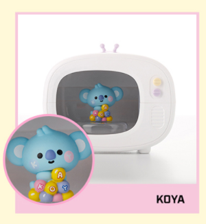 جهاز ملطف جو لاسلكي موديل على شكل تلفزيون بالالوان متعدده | (ONE) BT21 - TV Model Wireless Humidifier