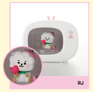جهاز ملطف جو لاسلكي موديل على شكل تلفزيون بالالوان متعدده | (ONE) BT21 - TV Model Wireless Humidifier
