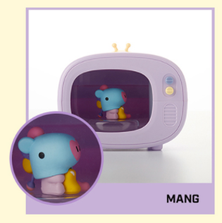 جهاز ملطف جو لاسلكي موديل على شكل تلفزيون بالالوان متعدده | (ONE) BT21 - TV Model Wireless Humidifier