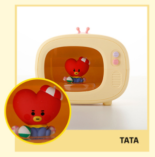 جهاز ملطف جو لاسلكي موديل على شكل تلفزيون بالالوان متعدده | (ONE) BT21 - TV Model Wireless Humidifier
