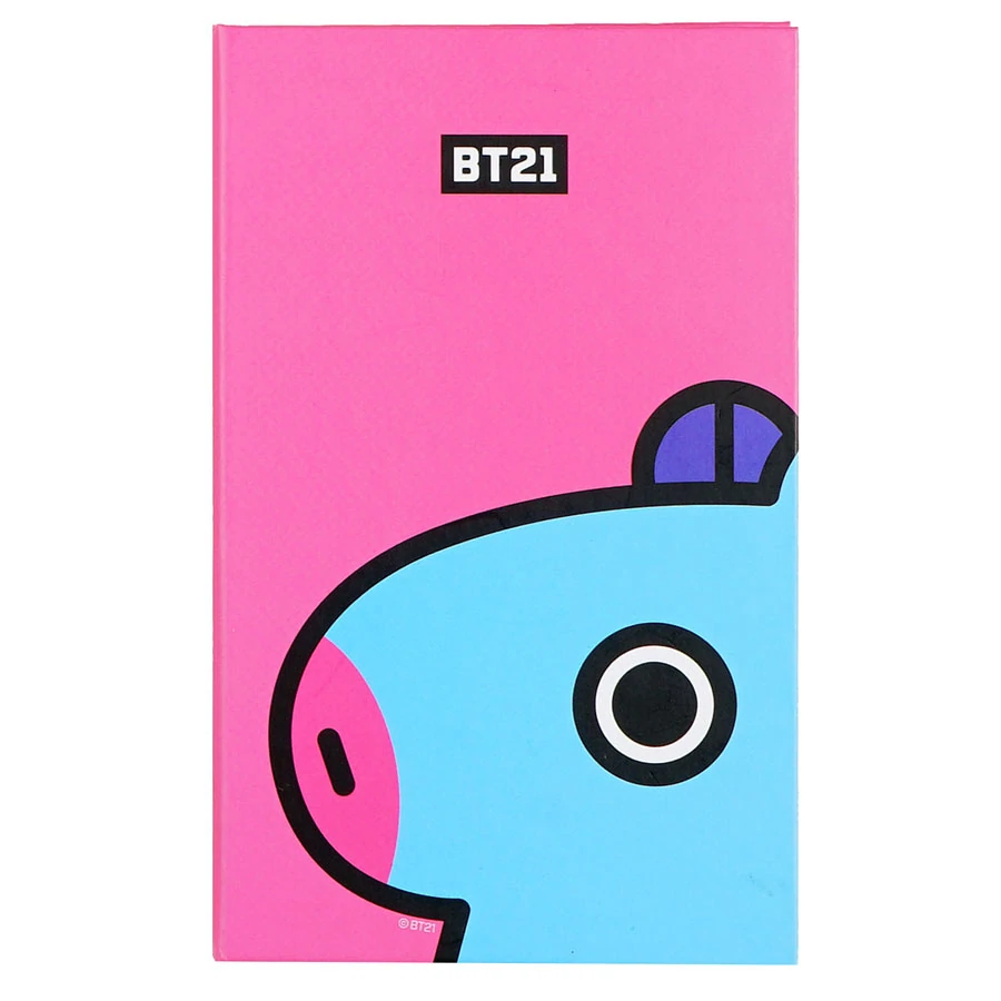 واحد - بي تي 21 دفتر يوميات وجه شخصيات | (ONE) BT21 - Face Diary Notebook