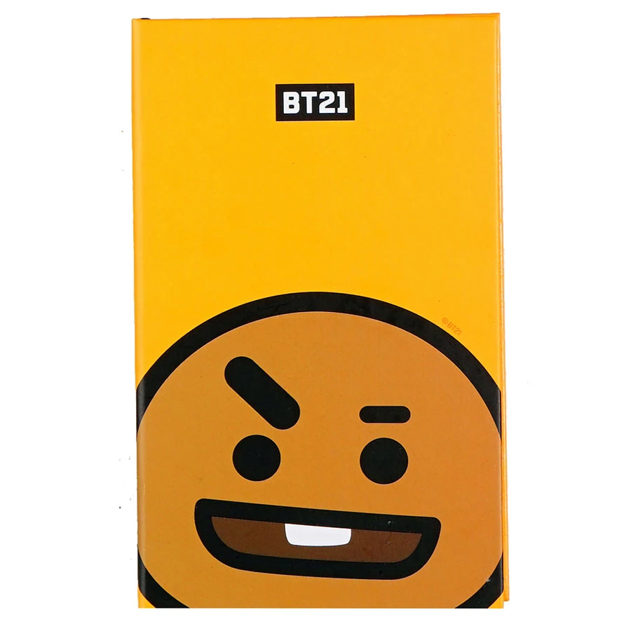 واحد - بي تي 21 دفتر يوميات وجه شخصيات | (ONE) BT21 - Face Diary Notebook