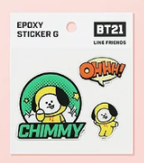 واحد - بي تي 21 ستيكر ايبوكسي جي | (ONE) BT21 - Epoxy Sticker G