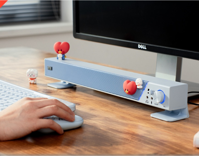 سبيكر لشخصيات بتس اختار شخصيتك | (ONE) BT21 - My Little Buddy Soundbar Speaker