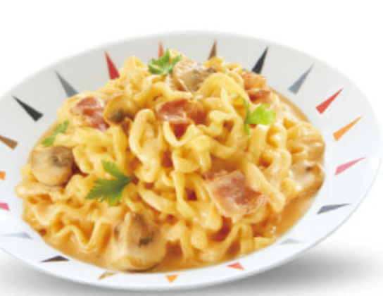 ثلاث صناديق كل صندوق به اربع حبات | (SET) Samyang Foods - Cream Carbo Buldak Stir-fried Noodles 520g x 3 Bags
