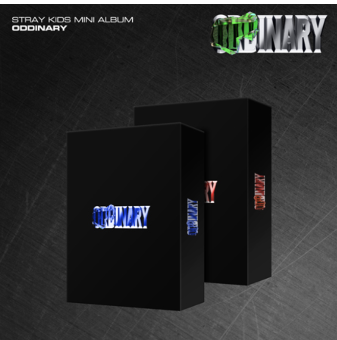 واحد) البوم ستري كيدز الاعتيادي راندوم ) | (ONE) Stray Kids - Mini Album ODDINARY (Random)