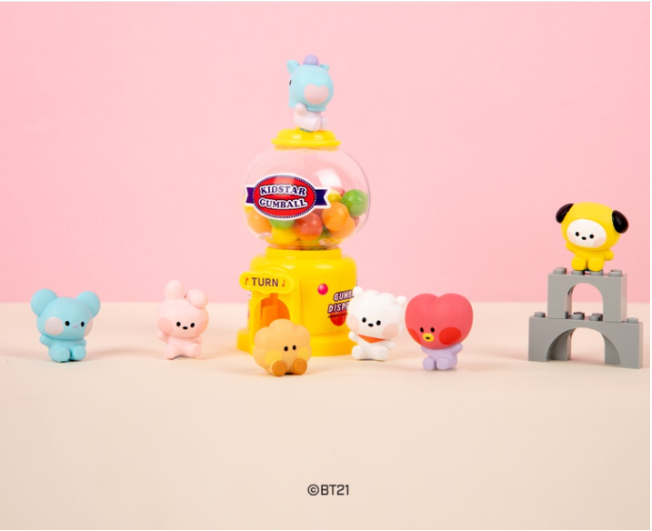 واحد- بتس فكر زين كمبيوترك او غرفتك اختار | (ONE) BT21_ Leuze minini monitor figure