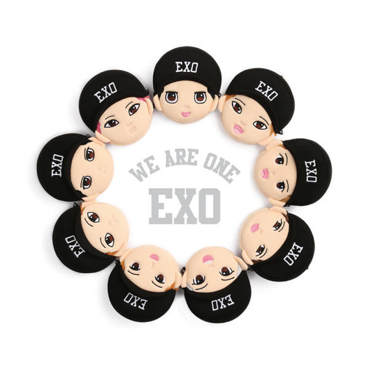 واحد -اكسو محفظه لتضع مقتناياتك شاهد الوصف | (ONE) EXO - CHARCTER POUCH