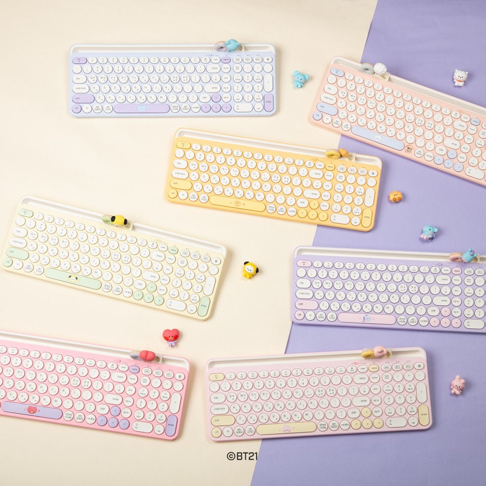 (ONE) BT21- Mini Mini Multi-Pairing Wireless Keyboard Leuze