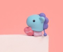 واحد - بي تي اس معطر الجو لسيارتك او غرفتك يبقى لاطول وقت ممكن من العطر الفرنسي | (ONE) BT21 - Little Buddy Baby Car Air Freshener 2021