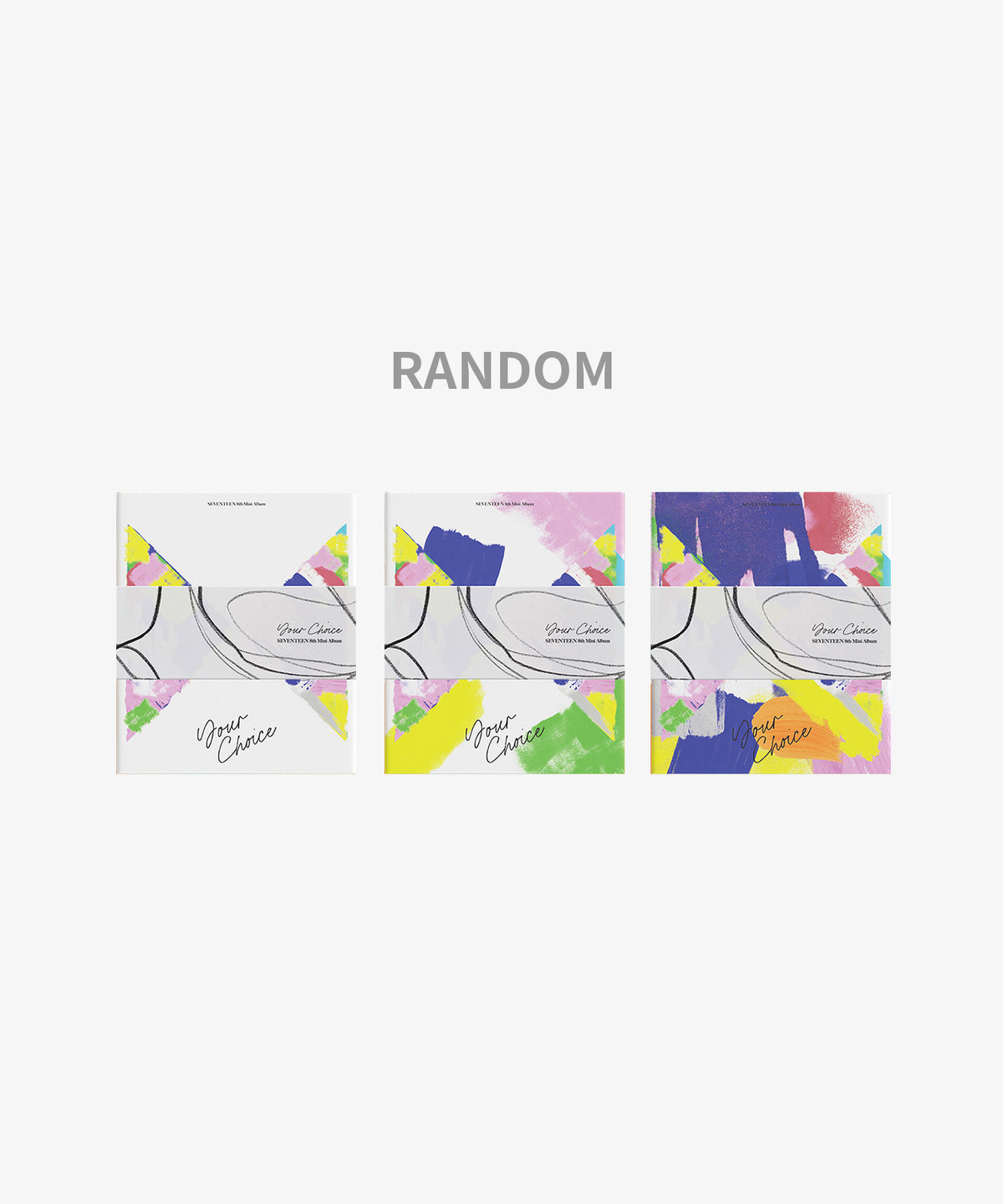 [Seventeen|سفنتين] (ONE) SEVENTEEN - 8th Mini Album 'Your Choice' (Random)