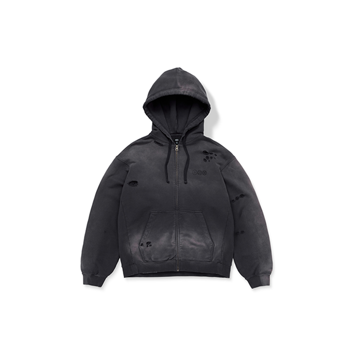 BTS - Zip-up Hoodie (Charcoal)