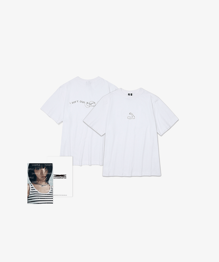 (ONE) LE SSERAFIM S/S T-Shirt (White)