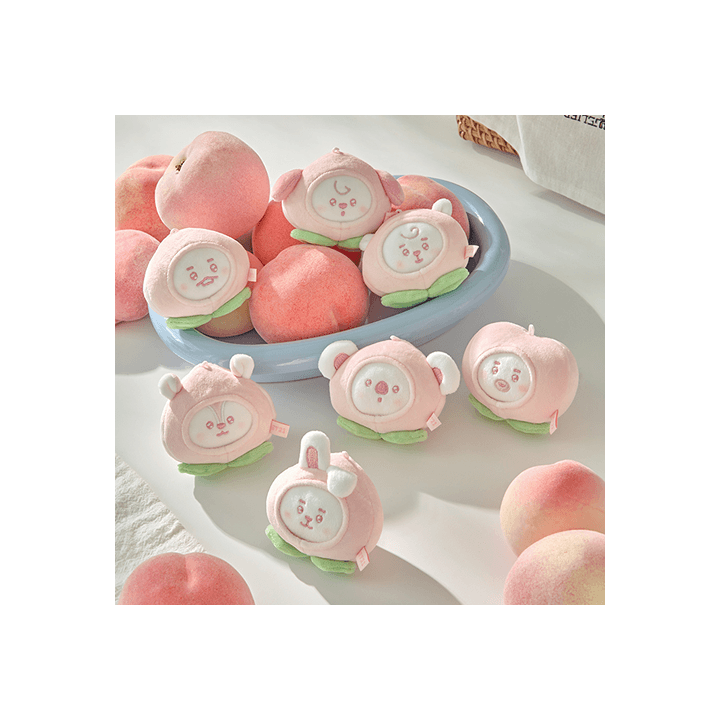 [BTS|بانتقان] (One) BTS - BT21 Peach Holic Stress Ball | بي تي اس - كرة تفريغ التوتر بيتش هوليك