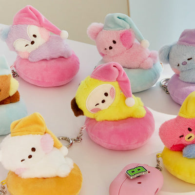 (ONE)"BT21 -  mini mini ni chill break doll keyring"