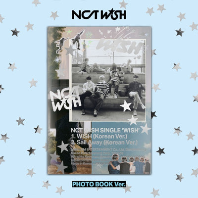 [NCT|ان سي تي] (ONE) NCT - WISH Single Album [WISH] (Photobook Ver.)