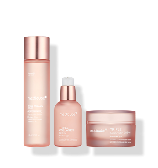 [Collagen | كولاجين] (One) Medicube Collagen 3-Set | ميديكيوب طقم الكولاجين الثلاثي