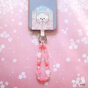(ONE) BT21 - Phone Tag Holder [Cherry Blossom]