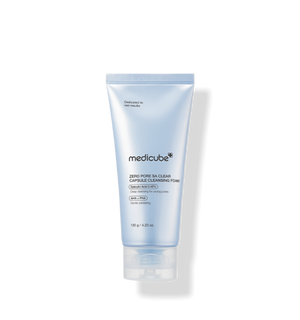 [Care | العناية] (One) Medicube Zero Pore Clearing Capsule Foam Cleanser | ميديكيوب غسول الرغوة الكبسولي زيرو بور