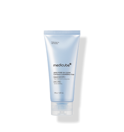 [Care | العناية] (One) Medicube Zero Pore Clearing Capsule Foam Cleanser | ميديكيوب غسول الرغوة الكبسولي زيرو بور