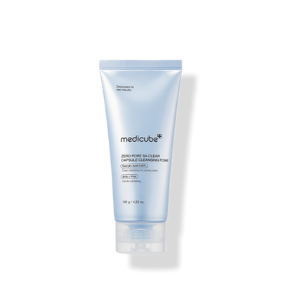 [Care | العناية] (One) Medicube Zero Pore Clearing Capsule Foam Cleanser | ميديكيوب غسول الرغوة الكبسولي زيرو بور