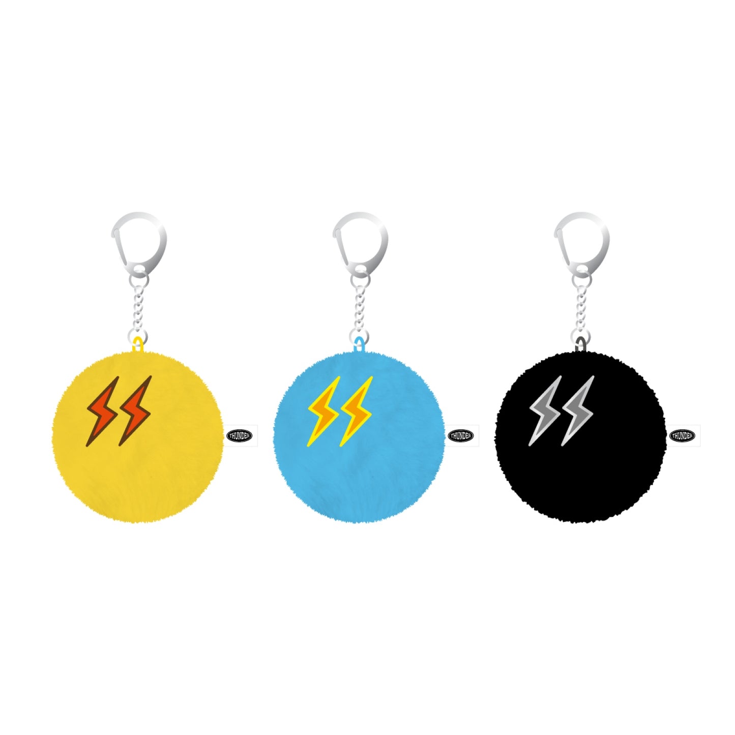 (ONE) ATEEZ THUNDER - 07 Mini Doll Keyring (Short Hair) / 2024 ATEEZ [THUNDER] POP-UP