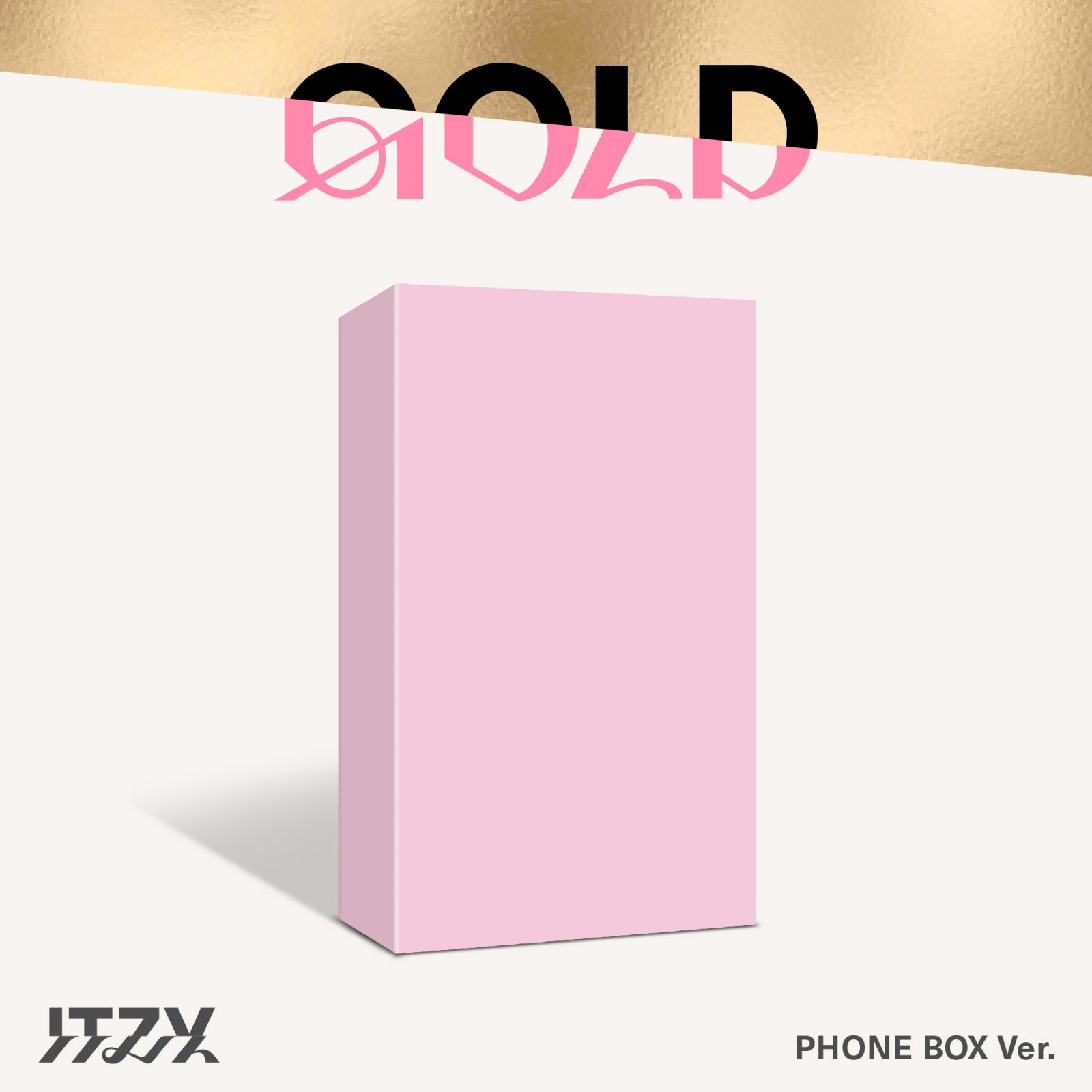 (ONE) ITZY - GOLD (PHONE BOX)