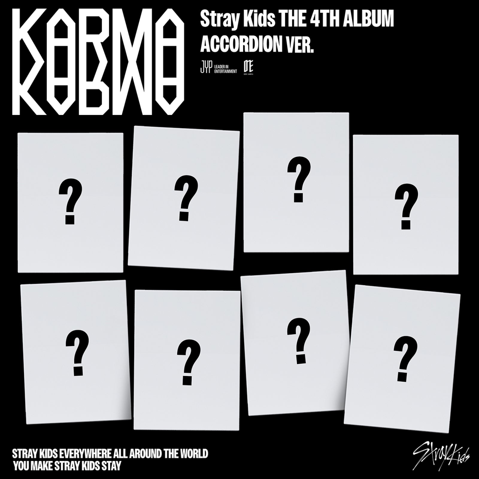 (ONE) Stray Kids - KARMA / 4th Full Album (ACCORDION VER.)