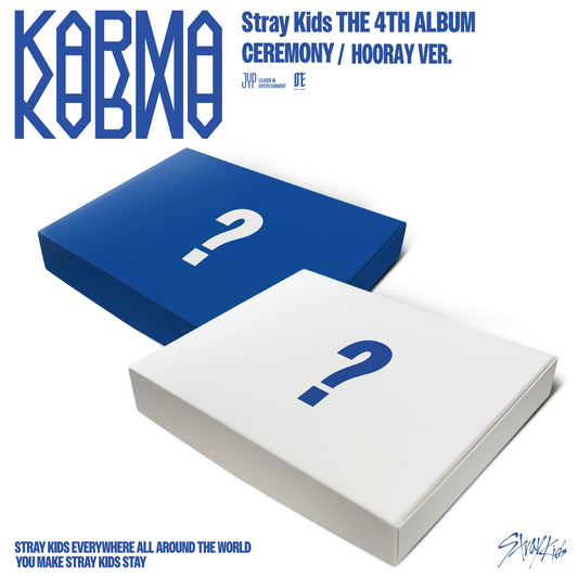 (ONE) Stray Kids - KARMA / 4th Full Album (CEREMONY VER., HOORAY VER.