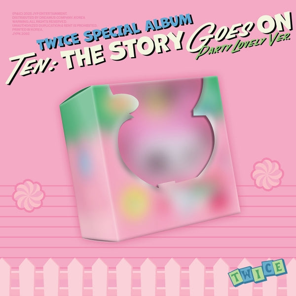 [Twice|توايس] {Kpop} (ONE) TWICE - TEN: The Story Goes On / Special Album (Party lovely ver.) Preorder