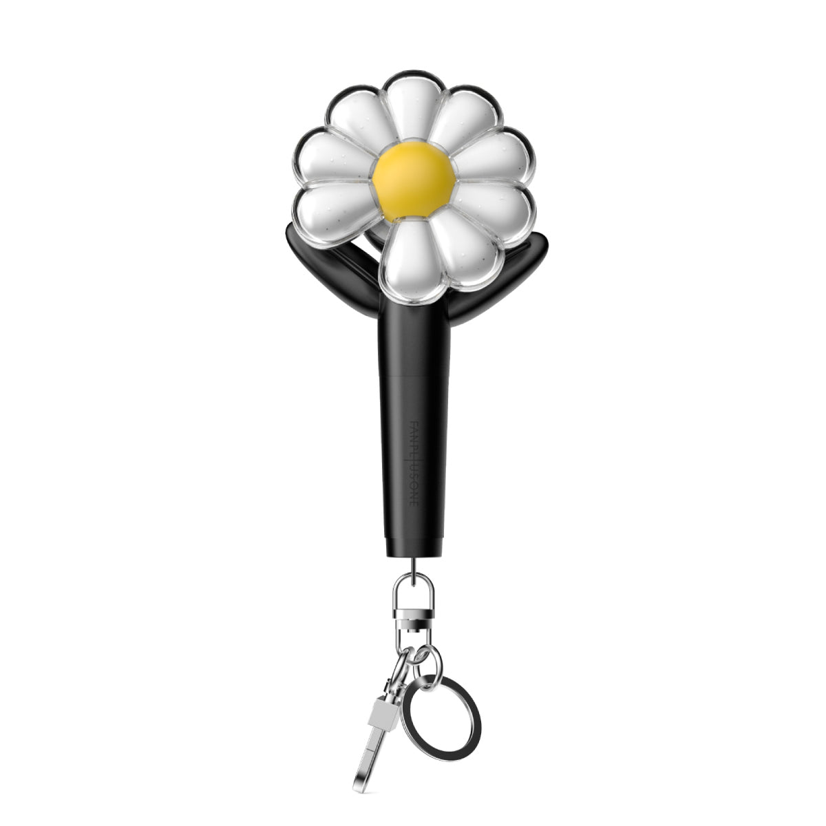 (One)* G-DRAGON - Official Mini Light Keyring (BLACK) | جي دراغون - ميدالية مفاتيح إضاءة صغيرة رسمية (أسود) (Copy)