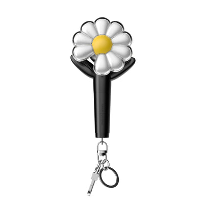 (One)* G-DRAGON - Official Mini Light Keyring (BLACK) | جي دراغون - ميدالية مفاتيح إضاءة صغيرة رسمية (أسود) (Copy)