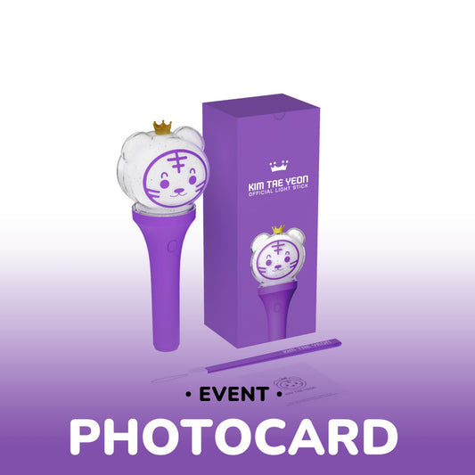 (One)* KIM TAE YEON - 01 Official Light Stick / 2025 National Tour Concert [SHOWTIME] | كيم تاي يون - عصا الإضاءة الرسمية 01 / حفل جولة وطنية 2025 [وقت العرض]