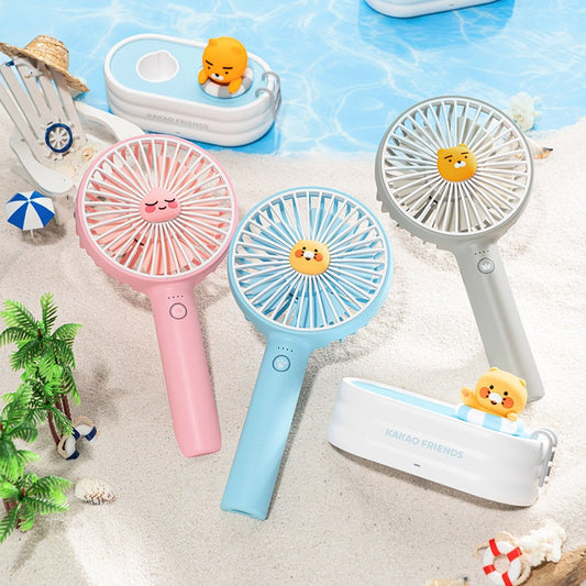 (ONE) Kakao Friends Swimming Pool Cradle Portable Fan