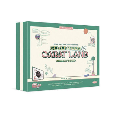 [Seventeen|سفنتين] (ONE) SEVENTEEN - 2022 SVT 6TH FAN MEETING [SEVENTEEN in CARAT LAND] MEMORY BOOK+DVD (Special)