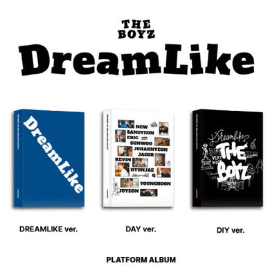 [The BOYZ|ذا بويز] {Kpop} (SET) THE BOYZ - 3 SET / DREAMLIKE 4th mini album, PLATFORM ver (3 types/non-CD/L100005928)