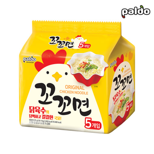 (ONE) Paldo Kokkomyeon 115g x 5 packs [Country of origin: Indicated in detailed description]