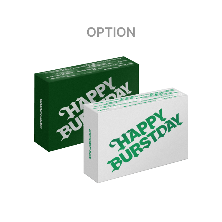 (ONE) SEVENTEEN 5th Album ‘HAPPY BURSTDAY’ KiT Ver. (Option)