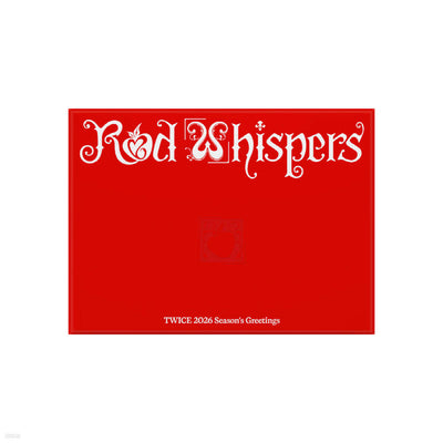 [Twice|توايس] {Kpop} (ONE) TWICE  2026 - SEASON'S GREETINGS -[RED WHISPERS]