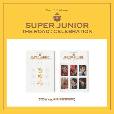 [Super Junior|سوبر جونير] (ONE) Super Junior - 11th Album Vol2 [The Road Celebration] SNOW ver.