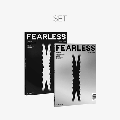 [LE SSERAFIM|لو سيرافيم] {Kpop} (SET) LE SSERAFIM - 1st Mini Album 'FEARLESS' Set