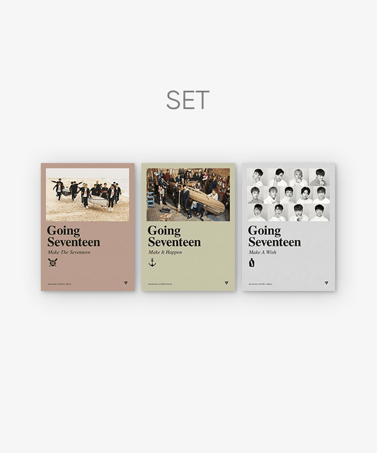 (SET) SEVENTEEN 3rd Mini Album 'Going Seventeen'