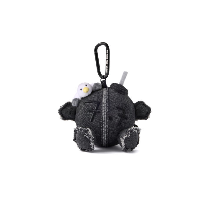 [BTS|بانتقان] (One) BTS - Plush Keyring 14 x 11 cm (Busan Ver., WORLD TOUR 'ARIRANG') | بي تي اس - ميدالية دمية قماشية (نسخة بوسان — جولة أريرانج العالمية)