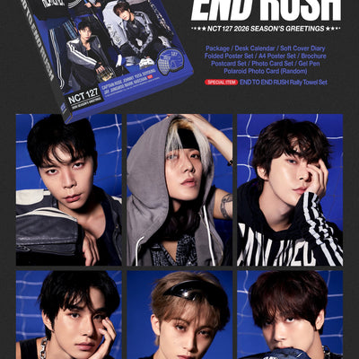 [NCT|ان سي تي] (ONE) NCT 127 - Season's Greetings + Special Photo CassetteSIG Photocard Goods Album NCT 127 2026