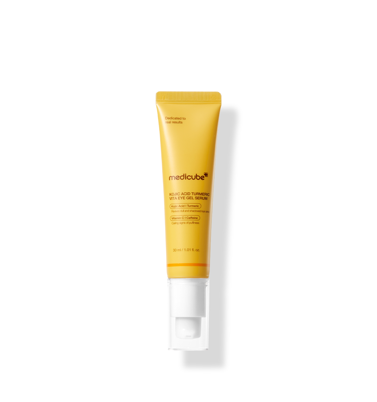 [Care | العناية] (One) Medicube Kojic Acid Turmeric Vita Eye Gel Serum | ميديكيوب سيروم جل العين بحمض الكوجيك والكركم وفيتامين