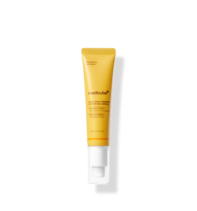 [Care | العناية] (One) Medicube Kojic Acid Turmeric Vita Eye Gel Serum | ميديكيوب سيروم جل العين بحمض الكوجيك والكركم وفيتامين