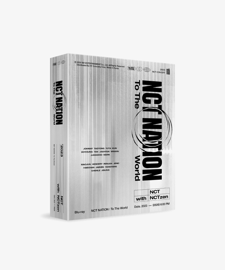 [NCT|ان سي تي] (ONE) NCT 127 2023 NCT CONCERT - NCT NATION : To The World in INCHEON Blu-ray