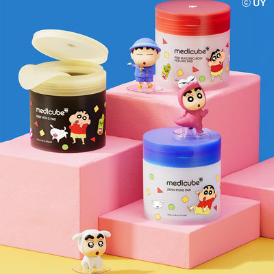 [Care | العناية] (Choose) Medicube Toner Pad Crayon Shin-chan Edition | ميديكيوب باد التونر إصدار كرايون شين-تشان