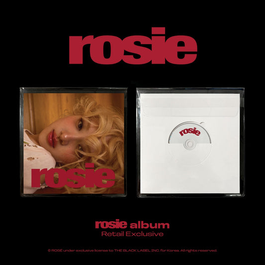 (ONE) BLACKPINK - ROSÉ first studio album ‘rosie’ (Retail Exclusive)